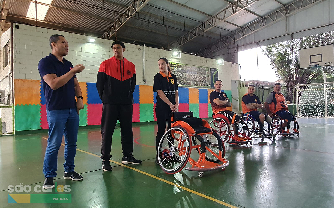 Handebol em Cadeira de Rodas: Projeto Leva Inclusão às Escolas de São Carlos