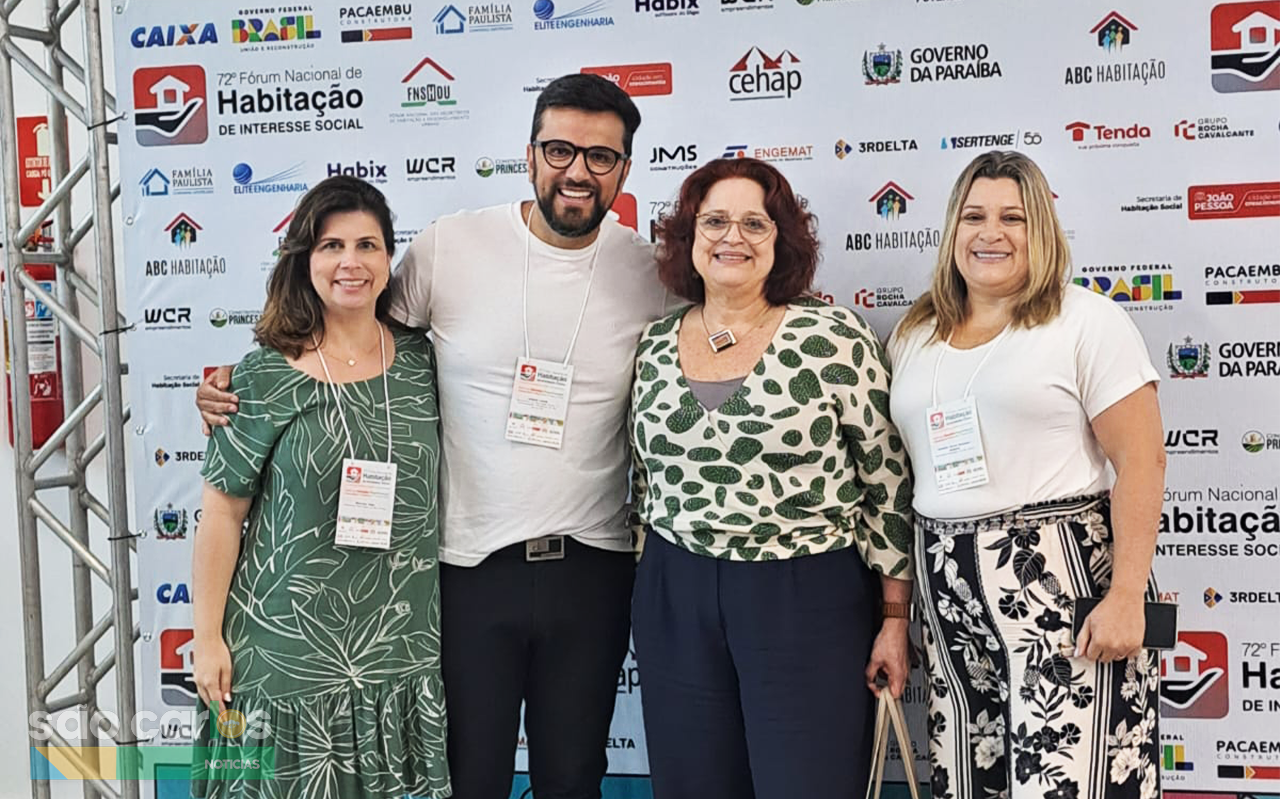 SÃO CARLOS BRILHA NO 72º FÓRUM NACIONAL DE HABITAÇÃO DE INTERESSE SOCIAL