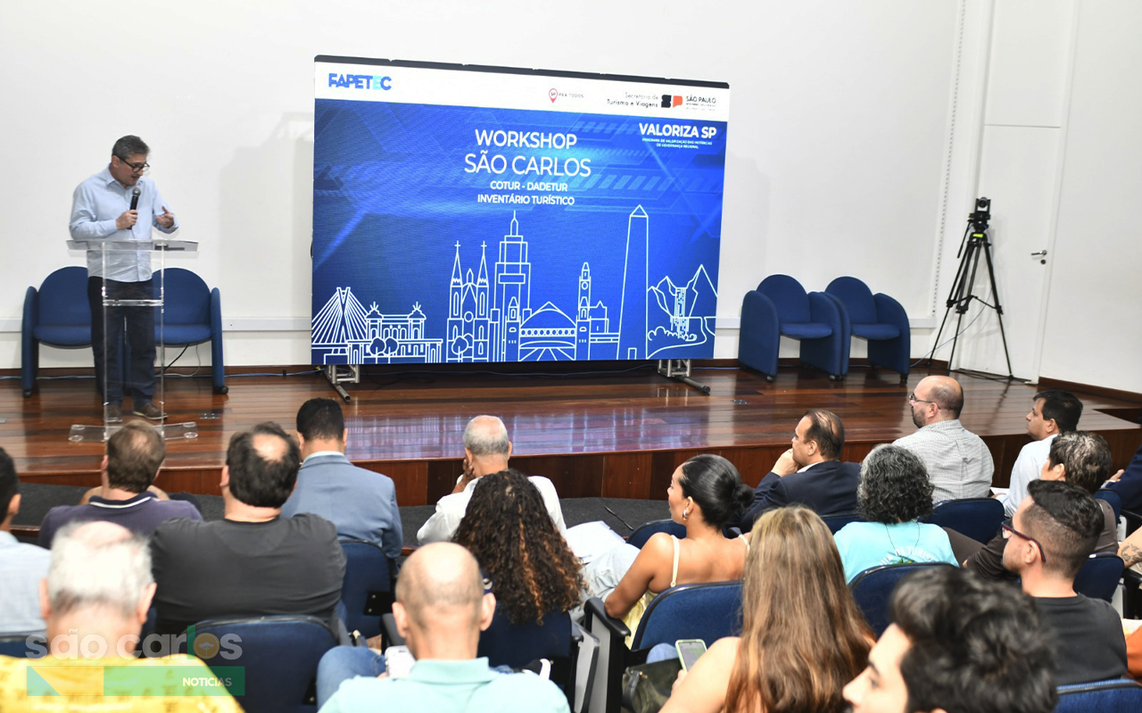 São Carlos sedia workshop estadual para fortalecer políticas públicas de turismo e integração regional