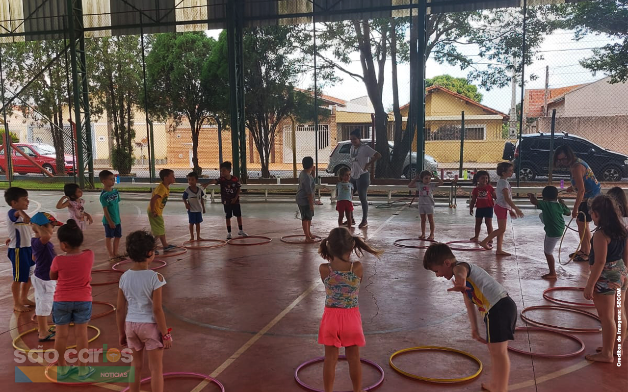 Projeto Férias 2026 oferecerá atividades gratuitas nas escolas municipais de São Carlos