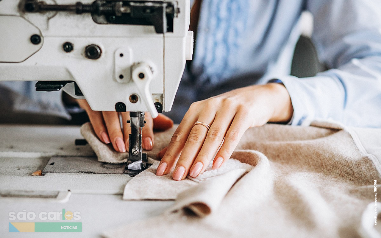 Prefeitura oferece curso de Costureiro de Máquina Reta e Overloque em parceria com o SENAI