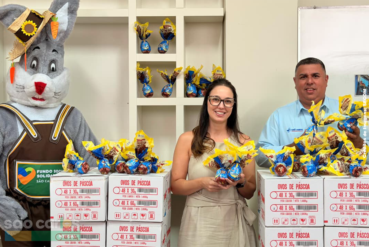 2ª Páscoa Solidária em São Carlos: saiba como ajudar a levar alegria e chocolate para crianças vulneráveis