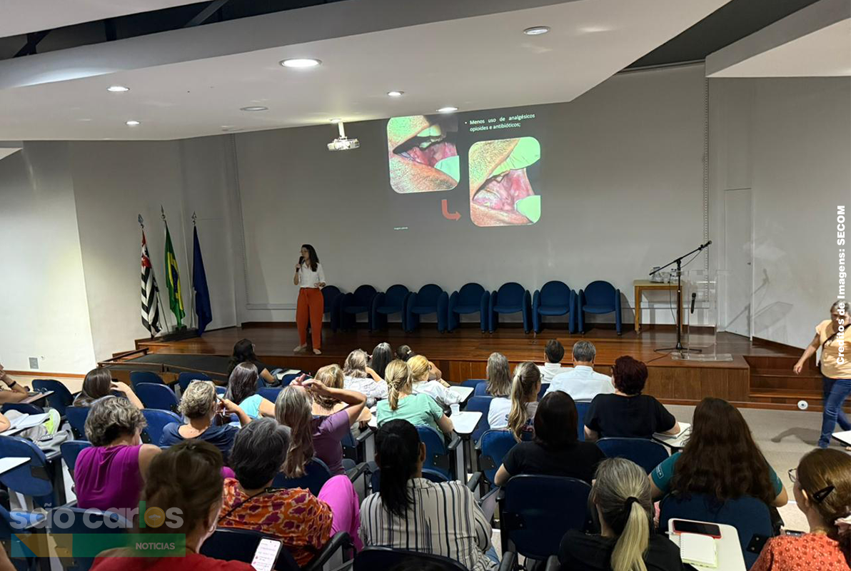 Detecção precoce do câncer bucal: Saúde de São Carlos capacita rede para elevar cura a 90%