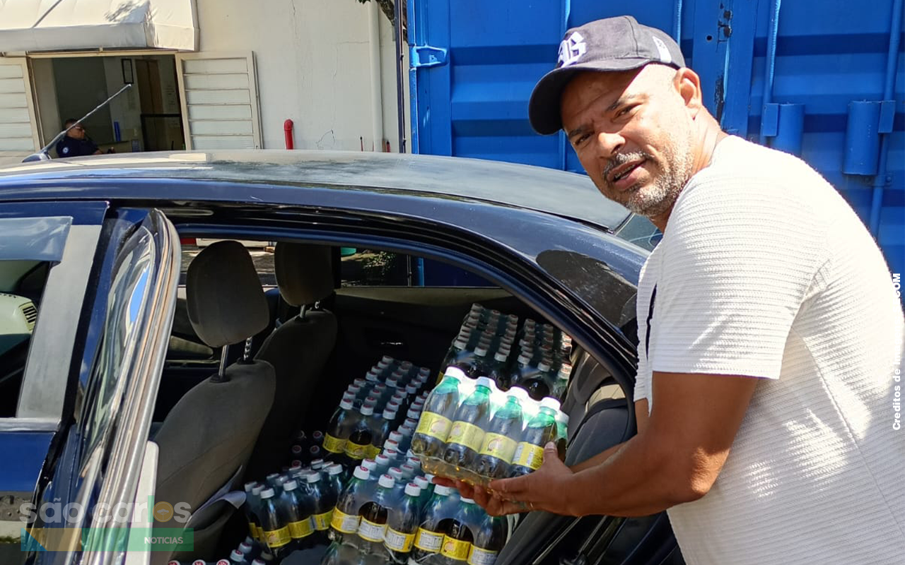 Fundo Social de São Carlos faz doação de 3.800 guaranás para 13 entidades assistenciais