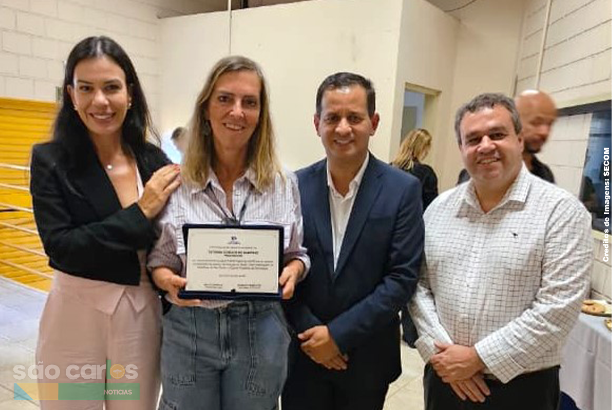 Tatiana Lobo Coelho de Sampaio é homenageada na USP São Carlos