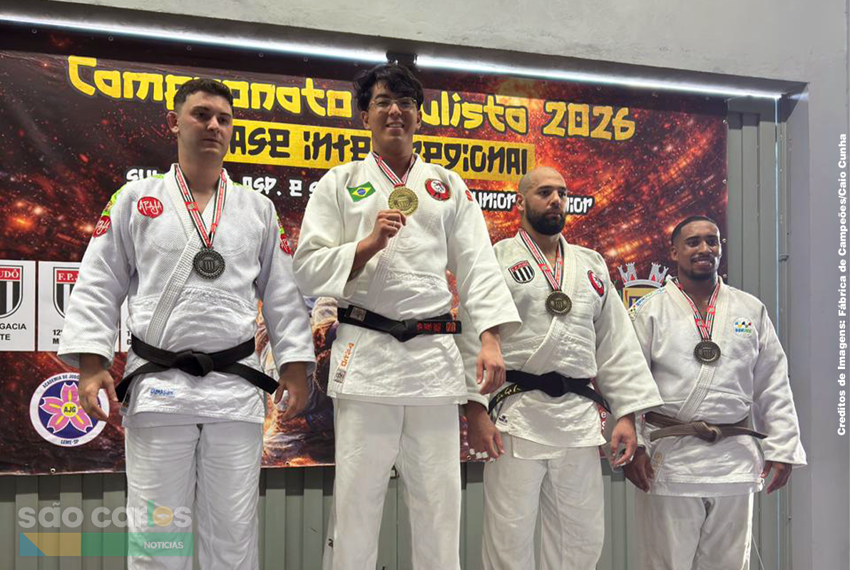 Judô de São Carlos brilha em Leme e garante vagas na final