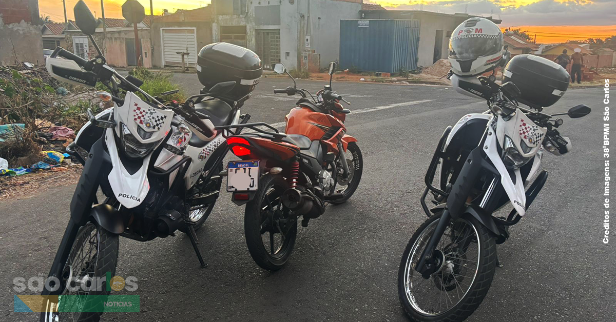 Recuperação de moto furtada no Planalto Verde