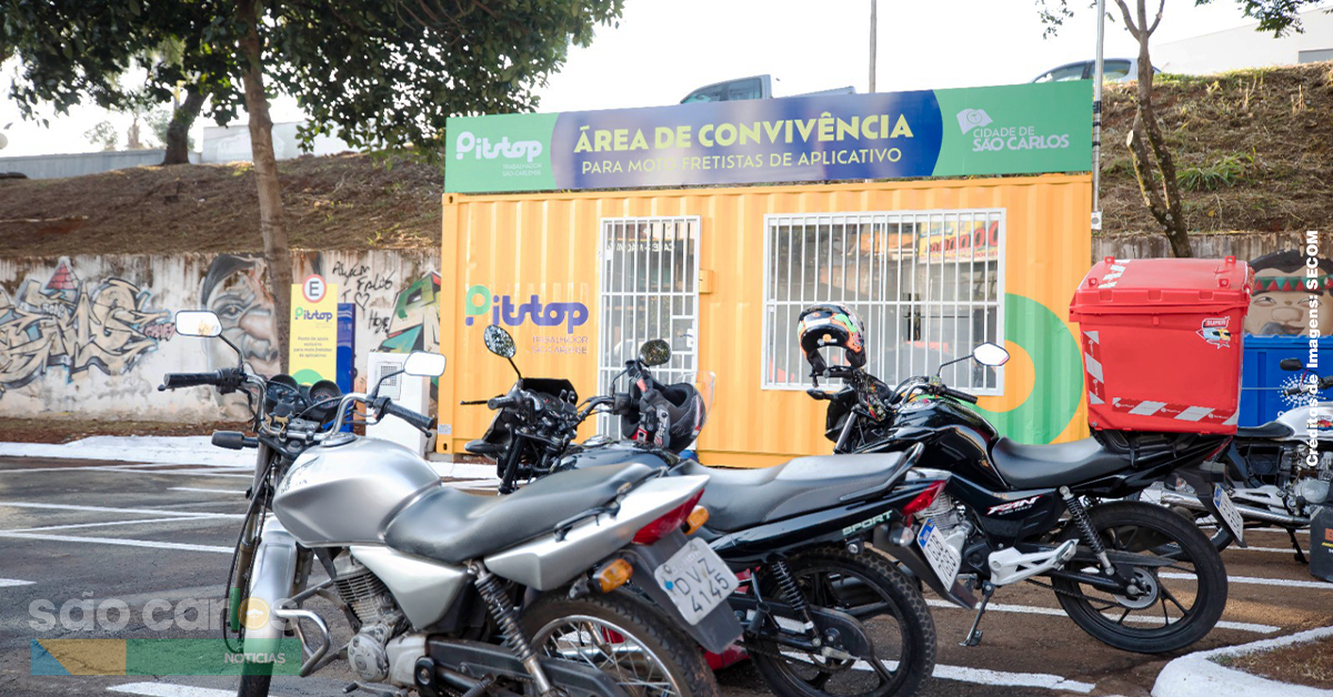 Motoboys em São Carlos: Mobilização orienta sobre direitos e saúde