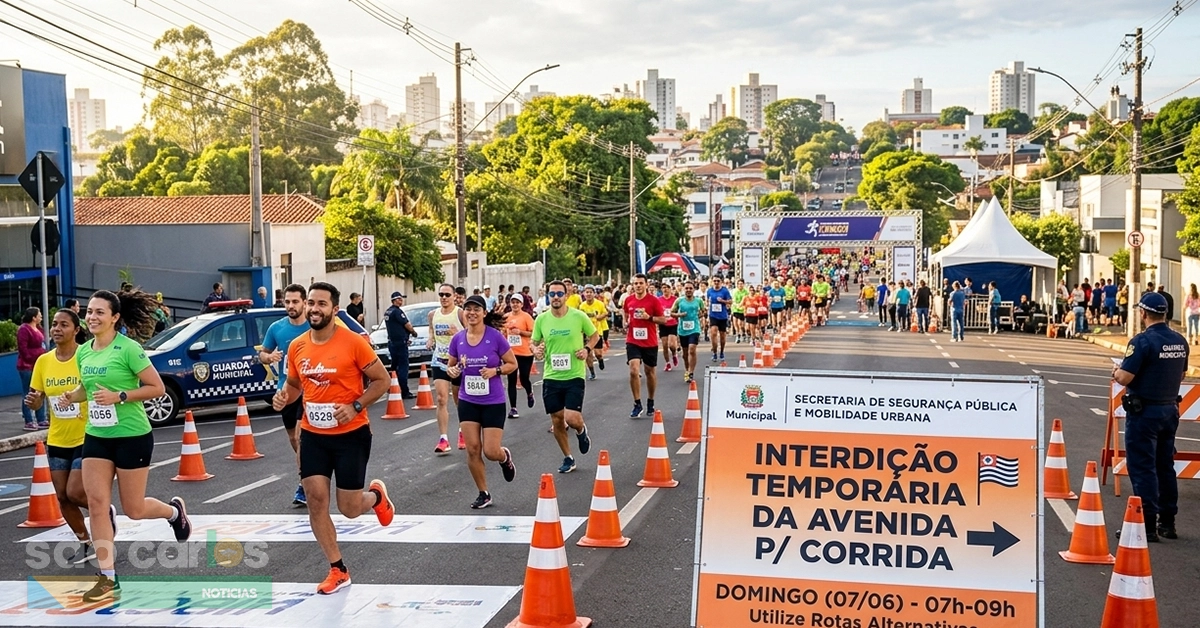 Avenida Alfredo Maffei terá interdição neste domingo (07)