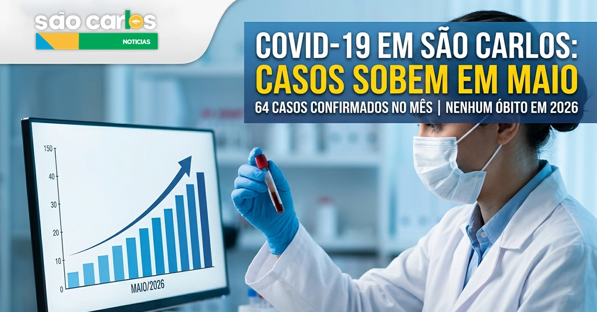 Covid-19 em São Carlos: Atenção moradores com alta de casos