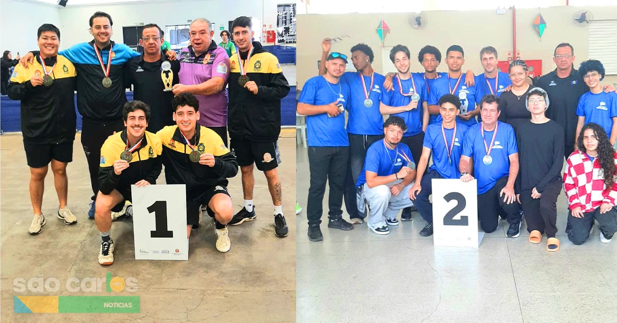 Jogos Regionais 2026: São Carlos fatura ouro e prata no esporte