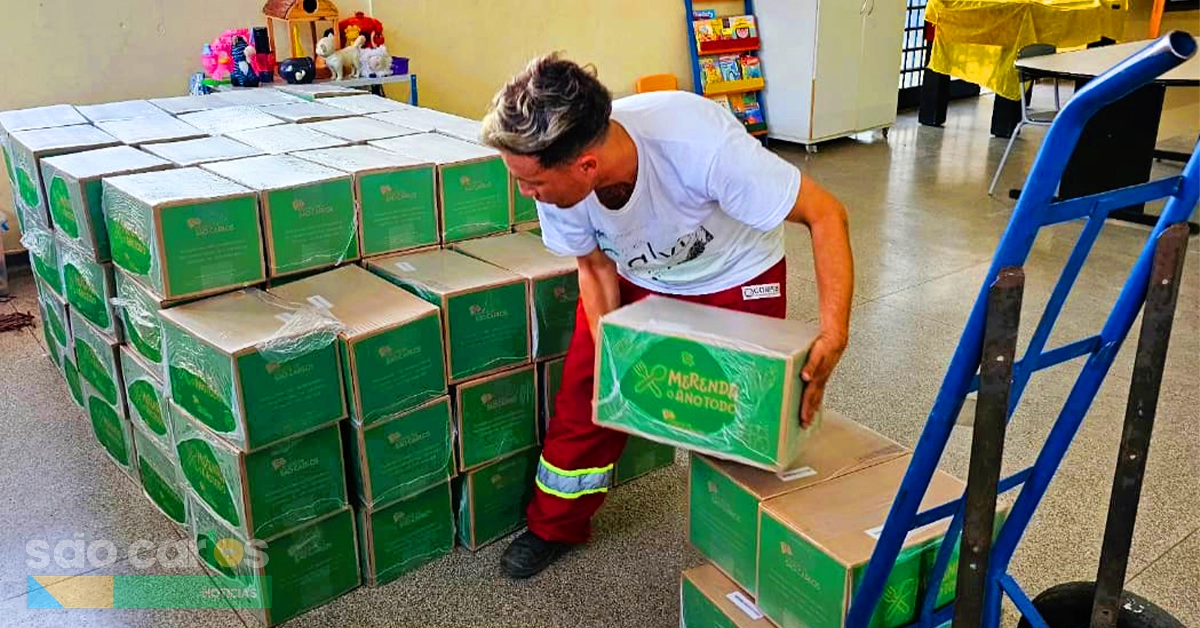 Merenda o Ano Todo: Saiba como retirar kits em São Carlos 2026