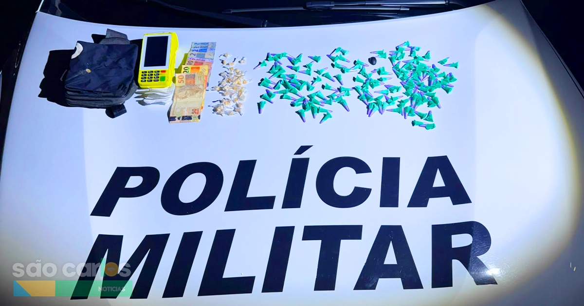 Tráfico de drogas gera prisão após cerco no Antenor Garcia