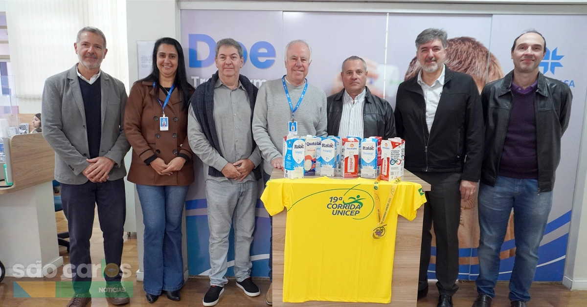 UNICEP doa leite à Santa Casa de São Carlos em 2026