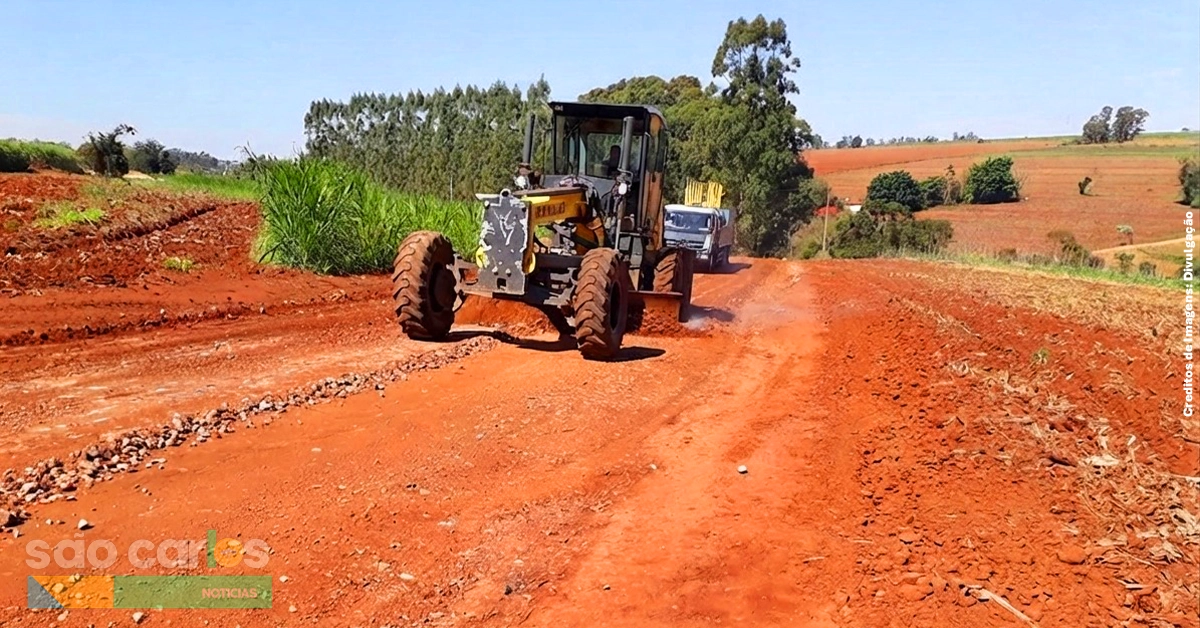 Estrada da Babilônia São Carlos 2026: Obras preparam via