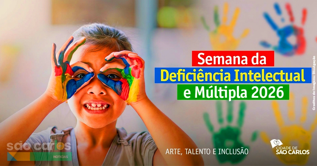 Semana da Deficiência Intelectual São Carlos 2026: Programação no Teatro Municipal