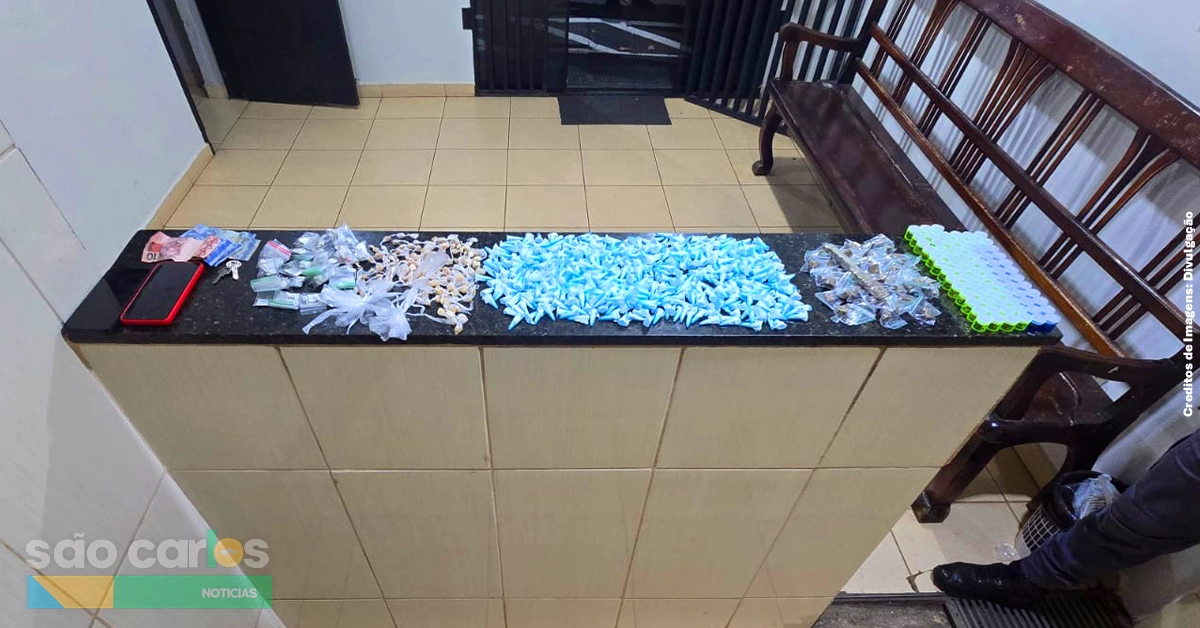 Tráfico de drogas no Jockey Club em São Carlos é alvo de ação da PM