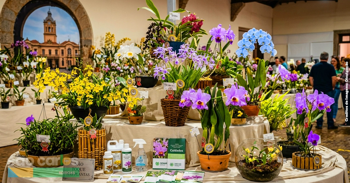 Curso de Orquídeas São Carlos 2026: Veja como fazer inscrição grátis