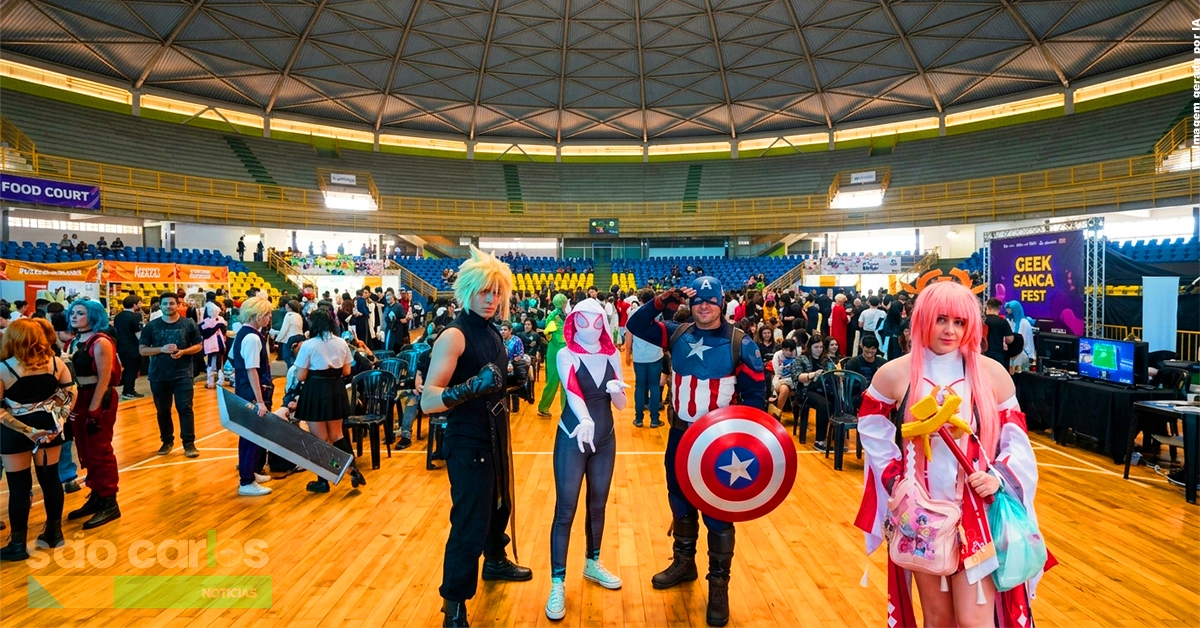 3º Geek Sanca Fest lota Milton Olaio Filho com 10 mil pessoas em São Carlos