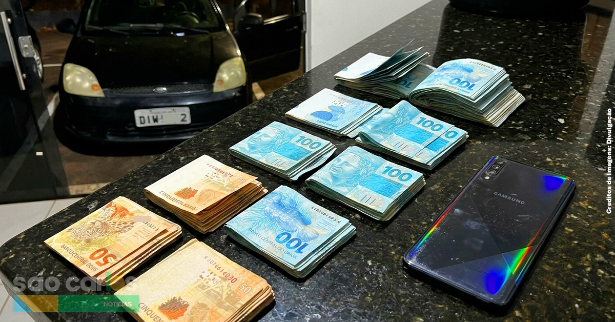 Golpe do falso sequestro Vila Paulista São Carlos 2026: PM prende dupla