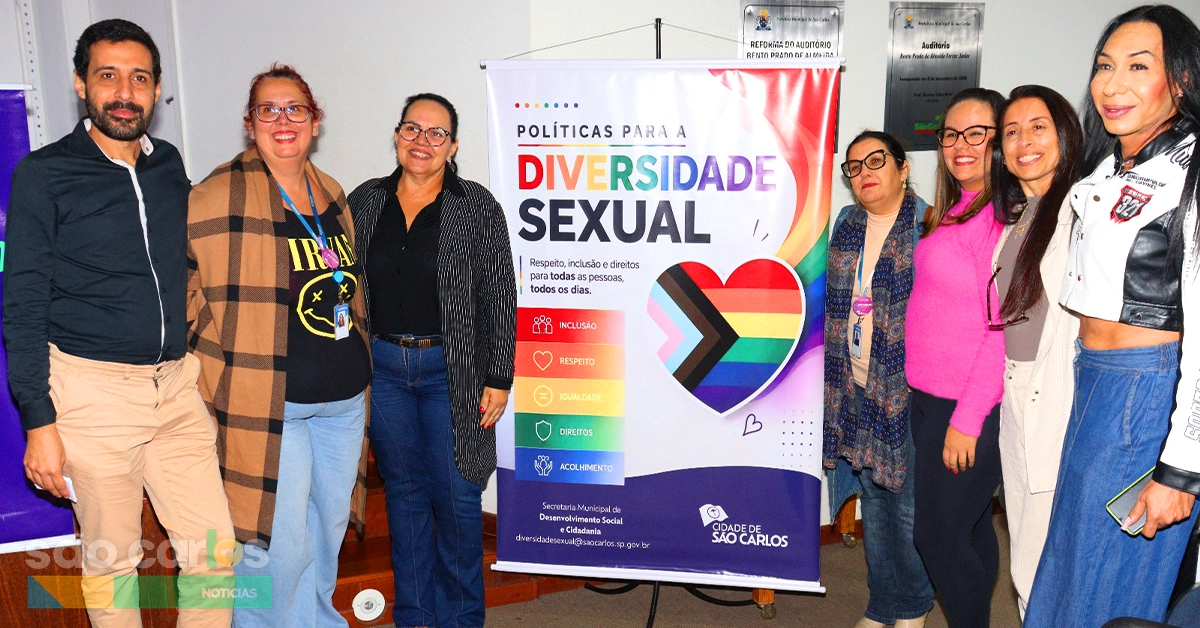 Semana da Cidadania LGBTQIAPN+ São Carlos 2026 atrai 100 pessoas