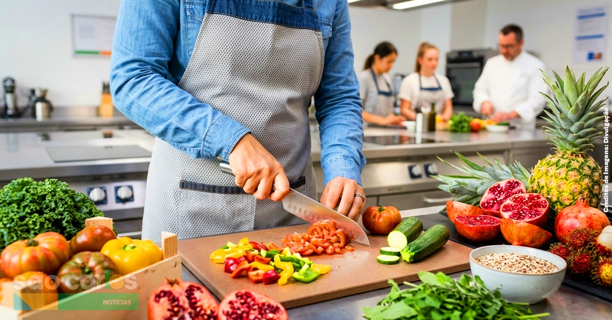 Curso de Gastronomia São Carlos 2026: Prefeitura e Electrolux abrem vagas gratuitas