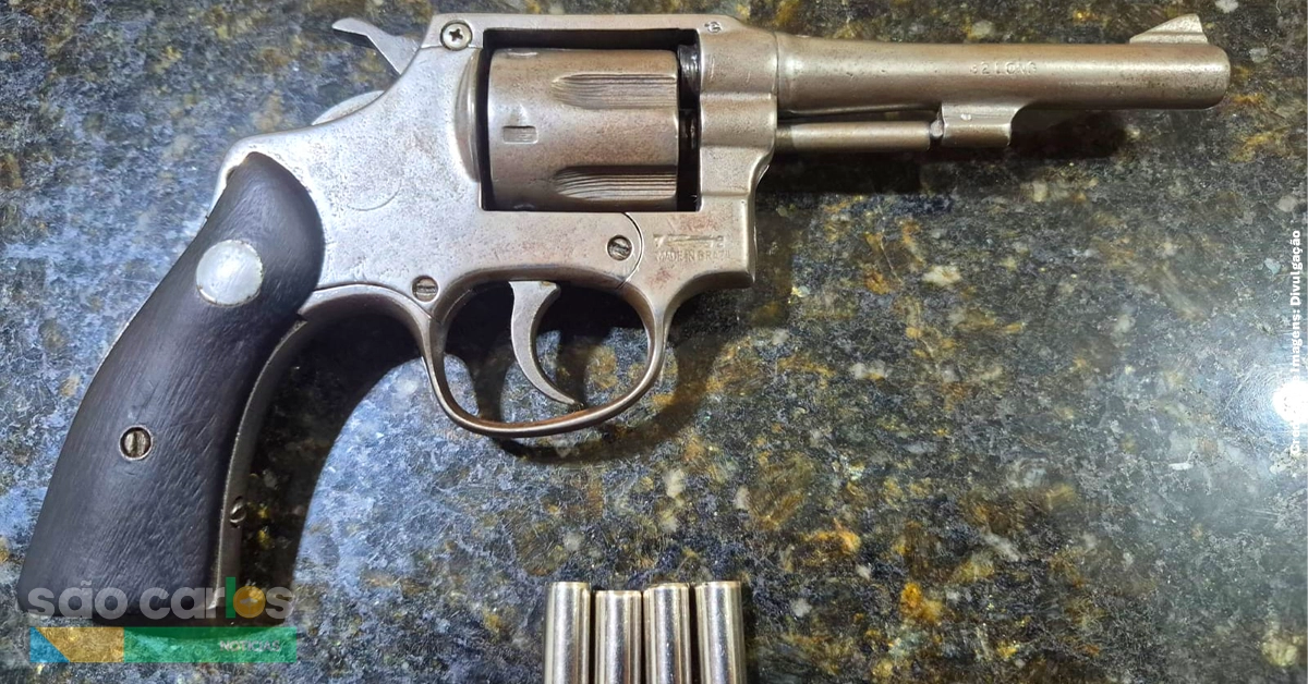 Porte Ilegal de Arma de Fogo no Cidade Aracy em São Carlos — 2026