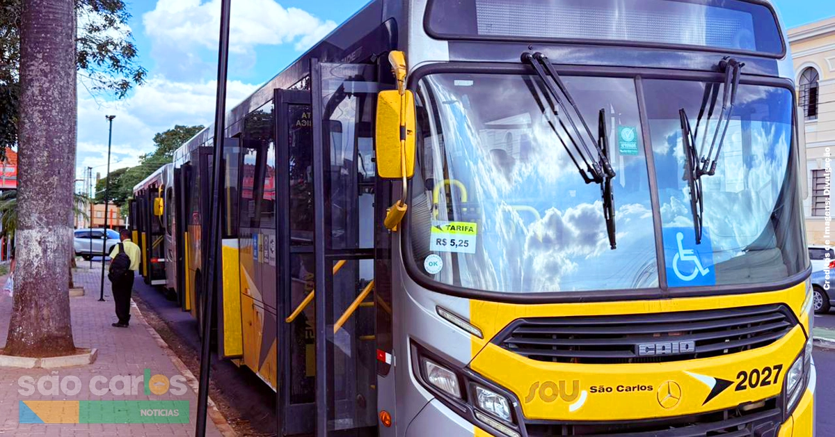 Tarifa zero no transporte coletivo de São Carlos no 2º turno: Veja horários e linhas especiais